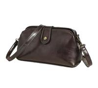 Frauen Retro Leder Handtasche | Arztpu -Leder -Retro -Arzttasche Geldbörse für Frauen Mädchen Vintage Crossbody Taschen mit Schnallen Fashion Umhängetasche Telefon Geldbeutel Handtaschen für tägliche