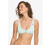 Frauen Roxy Geist der Freiheit Elong Bralette Bikini-Oberteil (Brook Grün) M