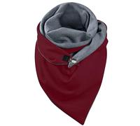 Frauen Schal Mit Knöpfen Elegant Klassischer Persönlichkeit Geometrische Herbstschal Kaschmir-Schal mit Button Herbst Valentinstag EIN Weicher Schal als Geschenk