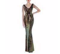 Frauen Sexy Elegante Strass Bodycon Kleid, Geburtstag Party Club Nacht Outfits, Abendkleider(Style 3,M)