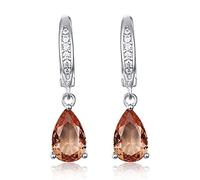 Frauen Silber Ohrringe, Edelstein Ohrclips Für Frauen Massiv 925 Sterling Silber Erstellt Farbwechsel Ohrringe Hochzeit Edlen Schmuck Geschenke Für Freundin, Ehefrau, Schwester, Tochter, Mutter Zum
