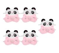 FRCOLOR 1 Satz Plüsch-augenmaske Kind Augenklappe Schlafmaske Aus Seide Unter Augenmaske Bürozubehör Sleep Aid Lidschatten Schlafaugenmasken Mit Verbundenen Augen Schlafen Gummiband 2st