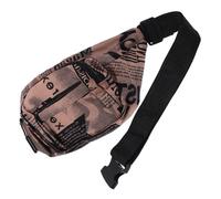 FRCOLOR 1 Stück Outdoor-Gürteltasche Bedruckte Kulturbeutel sportliche Hüfttasche Frauengürteltasche für die Schule