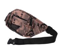 FRCOLOR 1 Stück Outdoor-Gürteltasche Bedruckte Kulturbeutel sportliche Hüfttasche Frauengürteltasche für die Schule