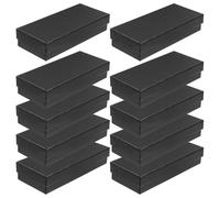 FRCOLOR 10stücke Uhrenbox-organizer Für Herren Reise-uhrenbox Mit Innenfutter Quadratisches Grünes Uhrenetui Einzelne Uhrenbox Für Damen Und Herren Geschenkbox Und Aufbewahrungsbox Für Uhr