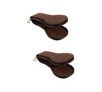 FRCOLOR 2 Stck. Reise Uhrenaufbewahrungstasche Echtem Rindsleder Tragbarer Organizer für Modischer Stilvoller Uhrenbeutel mit Reißverschluss für Reisen Zuhause für Männer Frauen