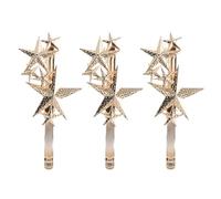FRCOLOR 3stücke Stern-haarspangen aus Metall für Damen Kleine Sternen-haarclips Legierung-haarschmuck für Verschiedene Frisuren und Anlässe