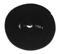 FRCOLOR Elastisches Nylon Gummiband Schwarz 20 Yards Breit 2,5Cm für Bastelarbeiten und Hosenbund Reparaturen