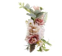 FRCOLOR Hochwertiger Braut Haarkamm mit Floralen Akzenten und Strasssteinen Leichter Handgefertigter Schmuck für Vielseitige Frisuren Komfortabel für Hochzeit Party und Zeremonie