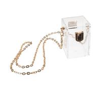 FRCOLOR Münzbeutel mit Kette Kleines Portemonnaie für Damen Münzetui als Umhänge-münzgeldbörse Leicht und Praktisch für Reisen oder Alltag