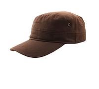 Freak Scene Myrtle Beach Military Cap Schirmmütze Mütze braun