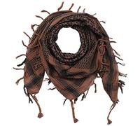 Freak Scene Superfreak Palituch - braun - schwarz - 100x100 cm - Pali Palästinenser Arafat Tuch - 100% Baumwolle