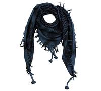 Freak Scene Superfreak Palituch - grau-blau dunkel - schwarz - 100x100 cm - Pali Palästinenser Arafat Tuch - 100% Baumwolle