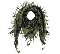 Freak Scene Superfreak Palituch - grün-olivgrün - schwarz - 100x100 cm - Pali Palästinenser Arafat Tuch - 100% Baumwolle