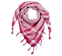 Freak Scene Superfreak Palituch - pink - weiß - Kufiya PLO Tuch