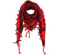 Freak Scene Superfreak Palituch - rot - schwarz - 100x100 cm - Pali Palästinenser Arafat Tuch - 100% Baumwolle