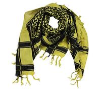 Freak Scene Tuch im Pali-Stil bedruckt - gelb - schwarz - Palituch - Halstuch