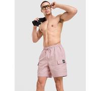 Fred Perry Badge Cargo Badeshorts - Herren, Rosa - XXL