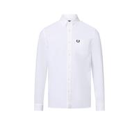 Fred Perry Baumwollhemd Herren Slim Fit Baumwolle weiß, XL