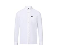 Fred Perry Baumwollhemd Herren Slim Fit Baumwolle weiß, XXL