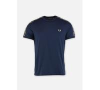 Fred Perry - Bekleidung Contrast Tape Ringer T-Shirt - blau - Größe XXL