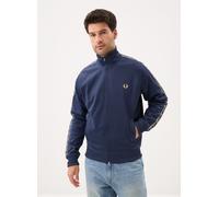 Fred Perry - Bekleidung CONTRAST TAPE TRACK JACKET - Blau - Größe XL