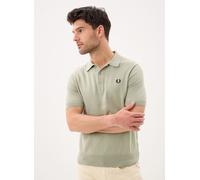 Fred Perry - Bekleidung COTTON KNITTED SHIRT - Beige - Größe XXL