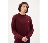 Fred Perry - Bekleidung CREW NECK SWEATSHIRT - weinrot - Größe L