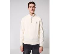 Fred Perry - Bekleidung HALF ZIP SWEATSHIRT - Weiß - Größe XXL