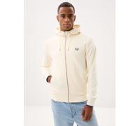 Fred Perry - Bekleidung Hooded Zip Through Sweatshirt - Weiß - Größe XL