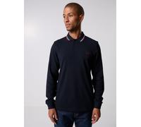 Fred Perry - Bekleidung Ls Twin Tipped Fp Shirt - blau - Größe XXL