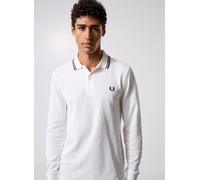 Fred Perry - Bekleidung Ls Twin Tipped Fp Shirt - weiß - Größe S