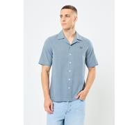 Fred Perry - Bekleidung MICROGINGHAM SEERSUCKER SHIRT - Blau - Größe S