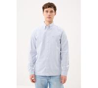 Fred Perry - Bekleidung Oxford Stripe Shirt - Blau - Größe S