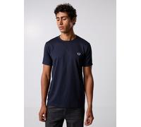 Fred Perry Ringer T-Shirt (M) (NAVY)