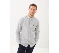 Fred Perry - Bekleidung STRIPE OXFORD SHIRT - Blau - Größe L