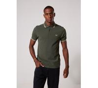 Fred Perry - Bekleidung Twin Tipped Fred Perry Shirt - Khaki - Größe S