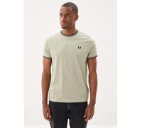 FRED PERRY T-Shirt hellgrün | S