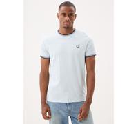 Fred Perry Twin Tipped T-Shirt Light Ice Blau L
