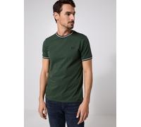 Fred Perry - Bekleidung Twin Tipped T-Shirt - Grün - Größe S
