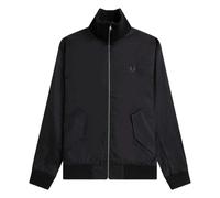 Fred Perry - Bomberjacke für Herren, gerippt, Tennis (Schwarz) M