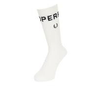 Fred Perry C6146 Unisex-Socken für Herren und Damen, dicke Spitze, Größe 15,2-20,3 cm, Schneeweiß, schneeweiß, 6-8