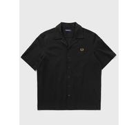 Fred Perry COMPRESS MESH REVERE COLLAR SH men Shortsleeves black in Größe:XL