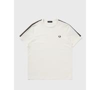 Fred Perry Contrast Tape Ringer T-Shirt Weiß in Größe M