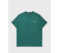 Fred Perry Contrast Tape Ringer T-Shirt Grün in Größe XL