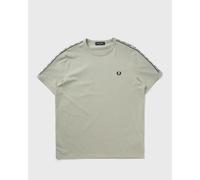 Fred Perry CONTRAST TAPE RINGER T-SHIRT men Shortsleeves green in Größe:XL