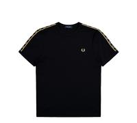 Fred Perry CONTRAST TAPE RINGER T-SHIRT men Shortsleeves black in Größe:M