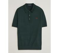 Fred Perry Cotton Knitted Polo Grassroots Green Grün S