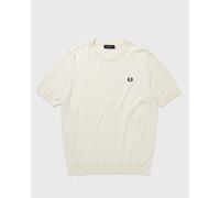 Fred Perry COTTON KNITTED T-SHIRT men Shortsleeves white in Größe:L
