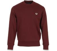 Fred Perry Crew Neck Sweatshirt, Herren Sweatshirt - L